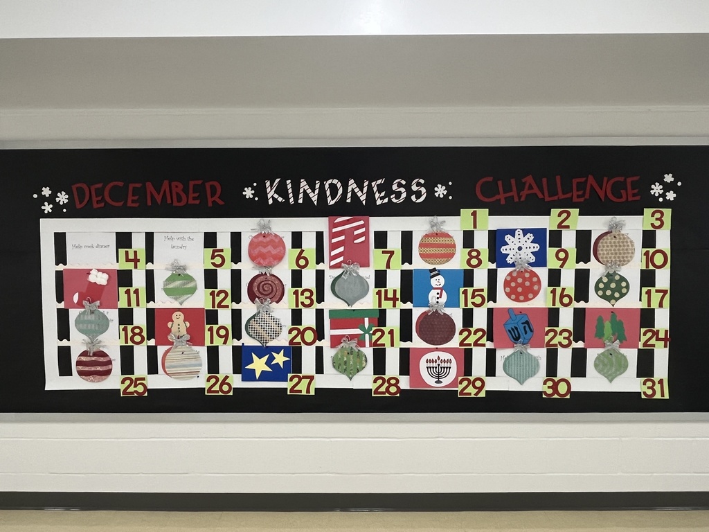 December Kindness Challenge picture