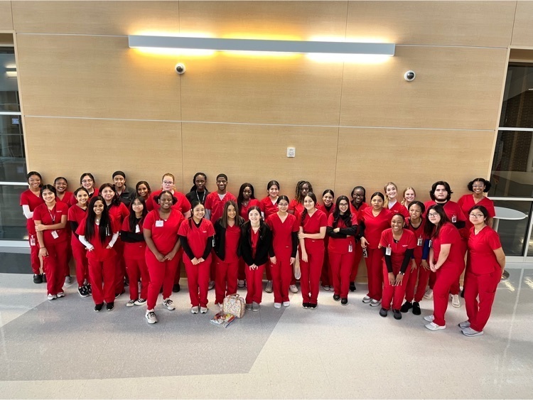 Senior PCT students headed out for their second  clinical rotation today. Thank you Christus, Texas Spine&joint and Boshears for the incredible experience for all of these students!