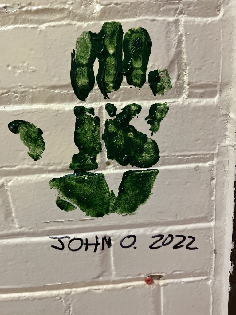 John's Handprint