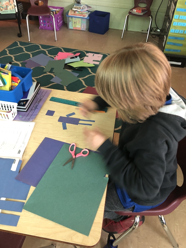 Mrs. Mathewson’s class is working on creating robots in math. This activity reviews perimeter and measuring to the nearest centimeter.