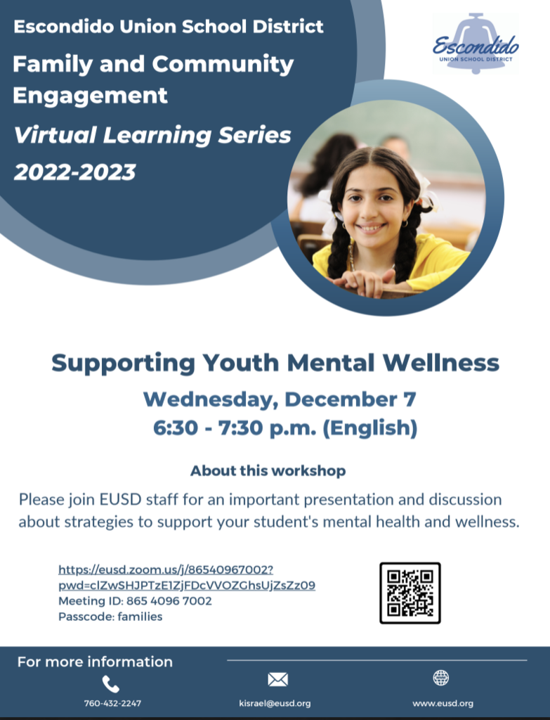 Youth Mental Wellness - English