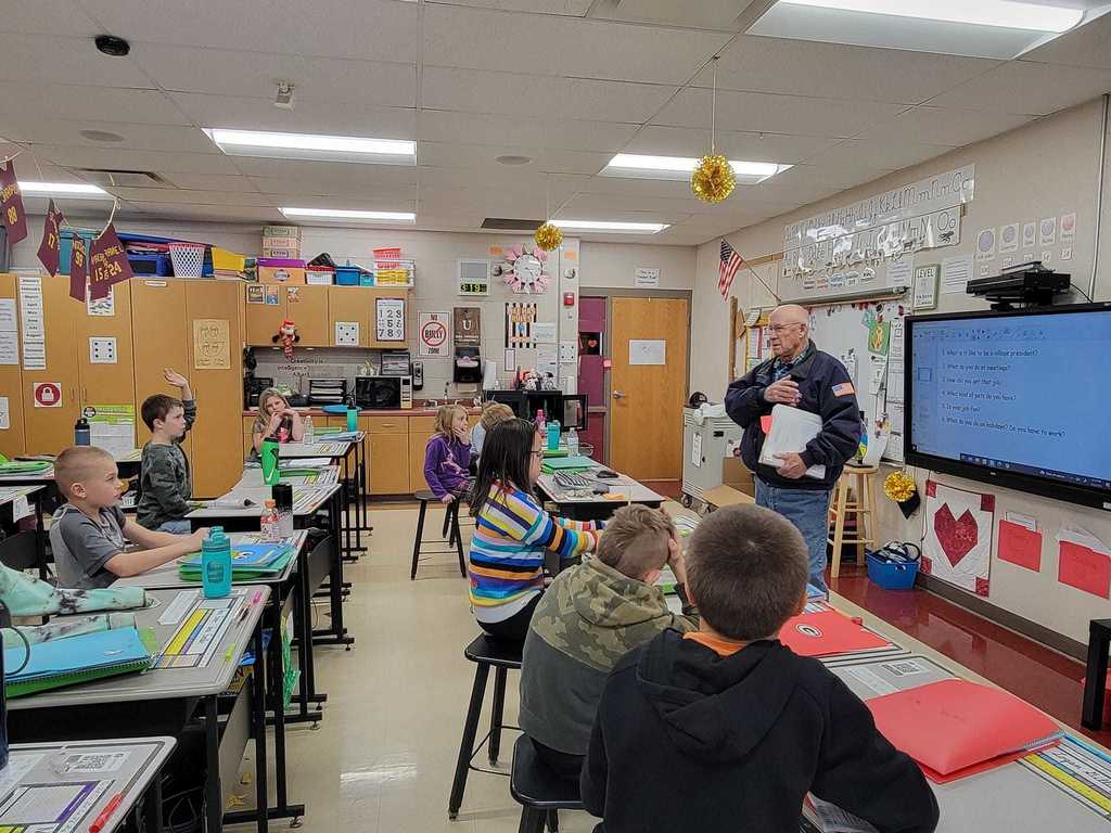 Village President visit