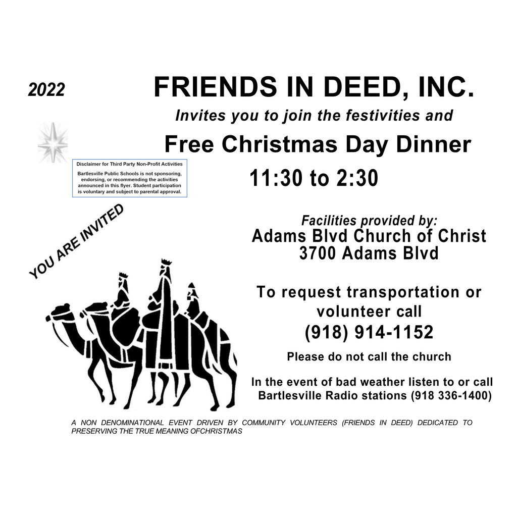 Free Christmas Day Dinner