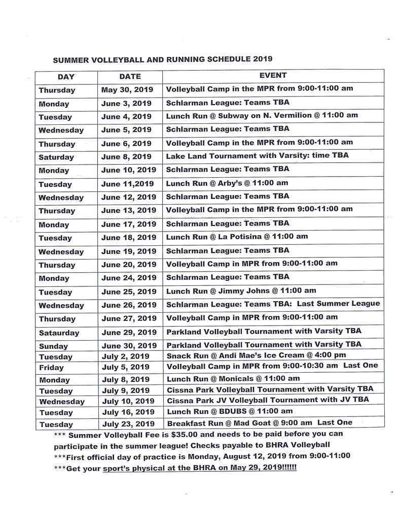 Volleyball Summer