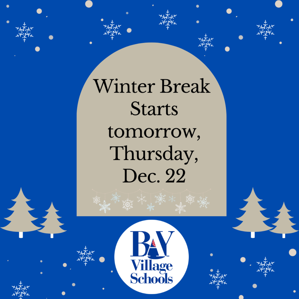 Winter Break begins Dec. 22, 2022
