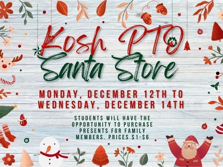 Santa Store open12/12-12/14