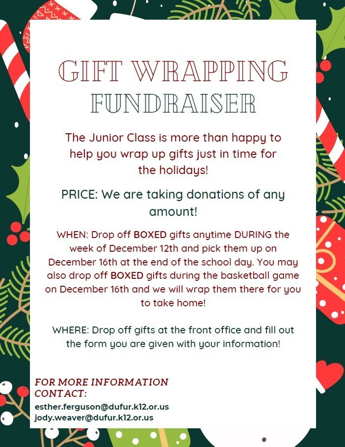 Gift Wrap Fundraiser