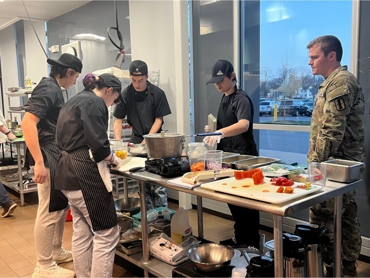 students cooking 