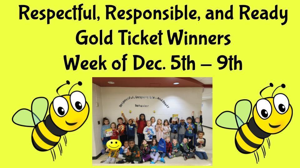 Gold Ticket Winners