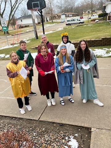 FCA Nativity Caroling