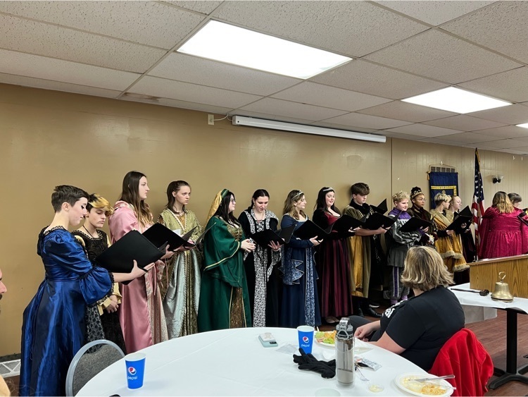 DHS Madrigals at Dixon Rotary