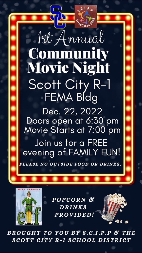 Movie night flyer