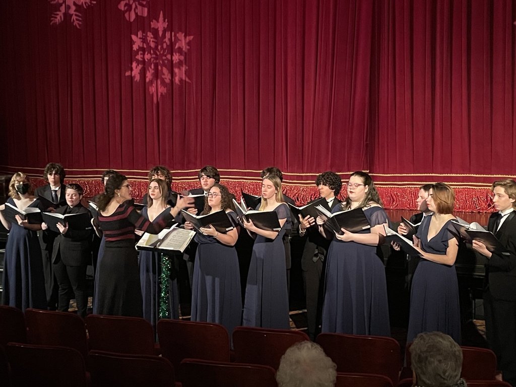 BHS Choraleers at Playhouse Square Dec. 2022