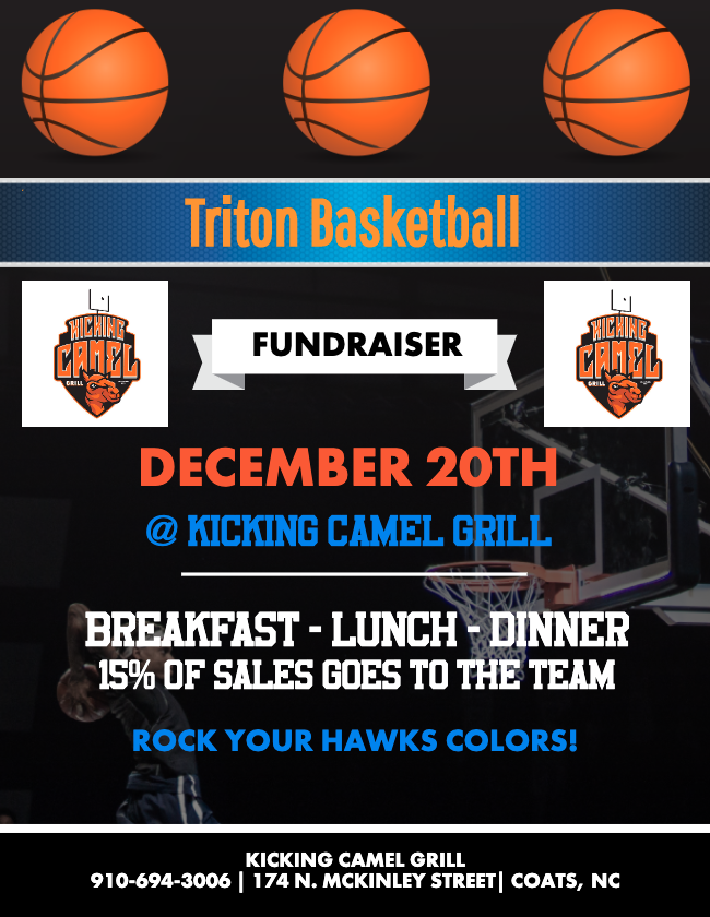 THS Basketball Fundraiser Dec 20th