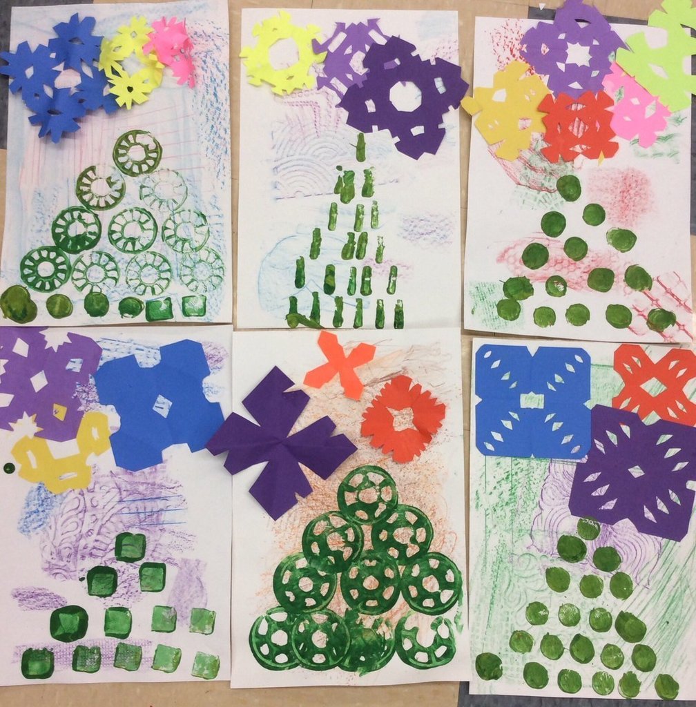 Normandy holiday art project