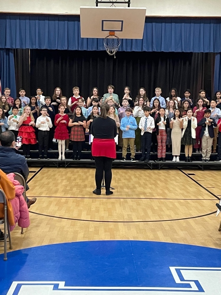 Mrs. C leading the chorus