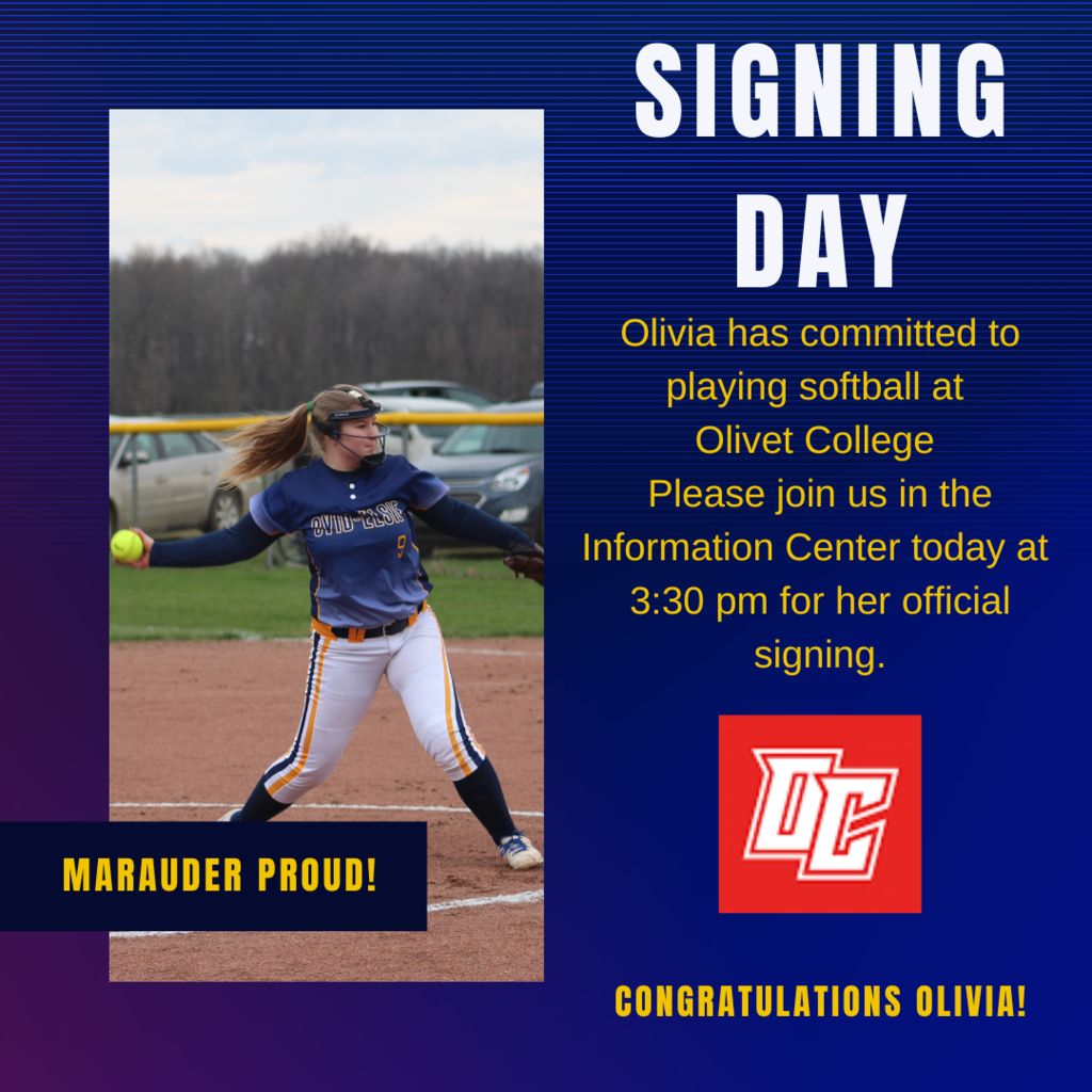Olivia Signing Day - 12/14/22