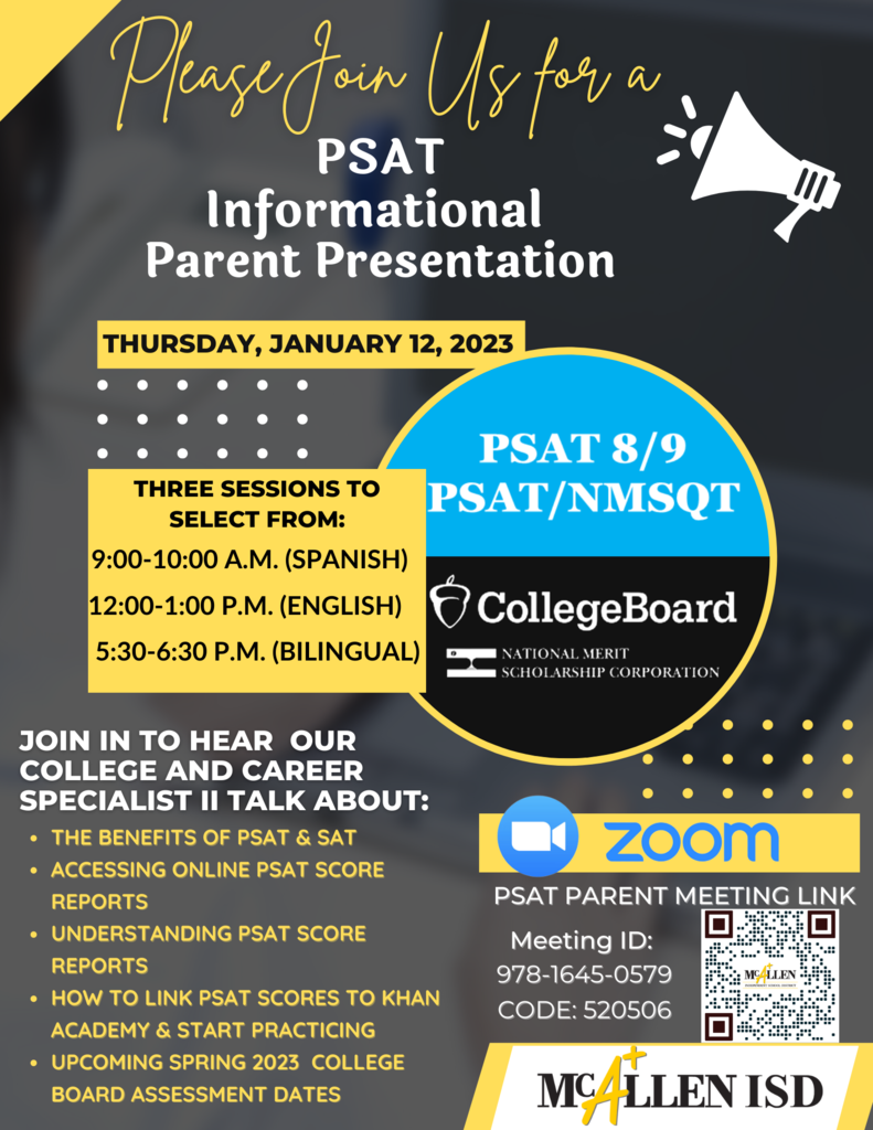 PSAT Info Session