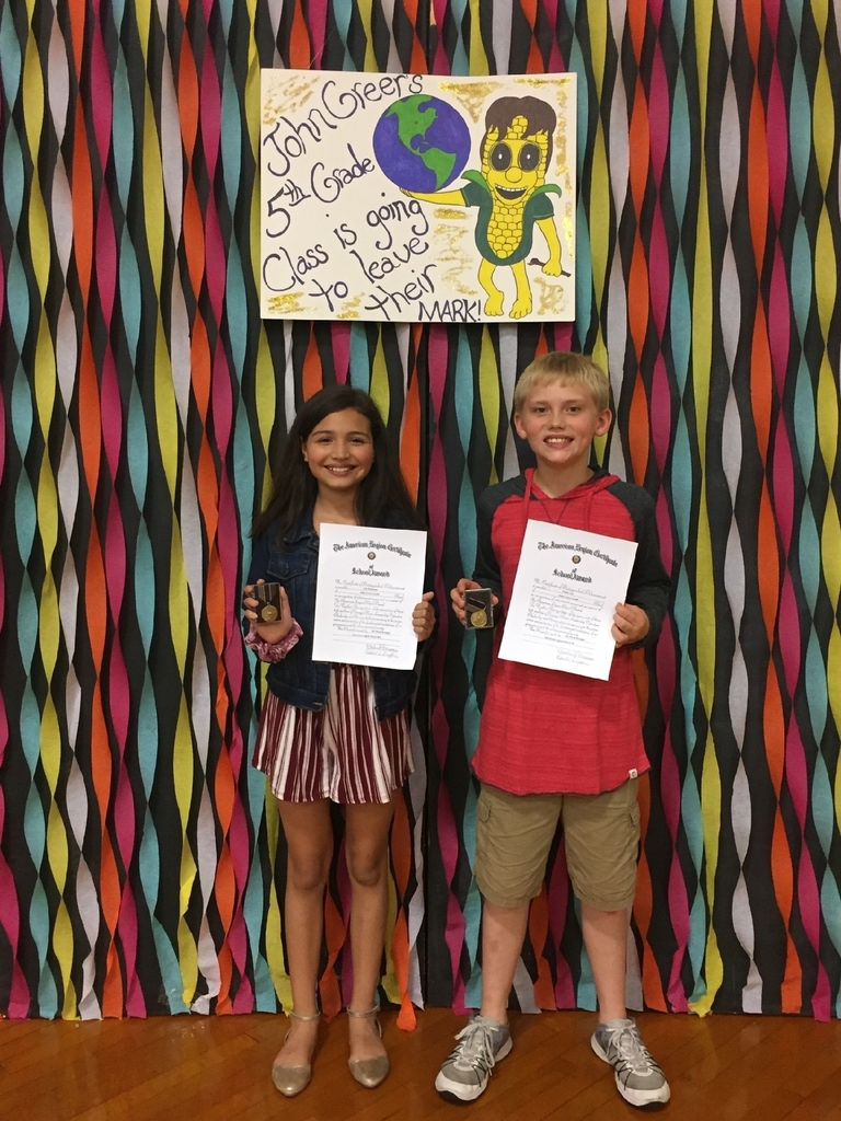 American Legion Award Winners