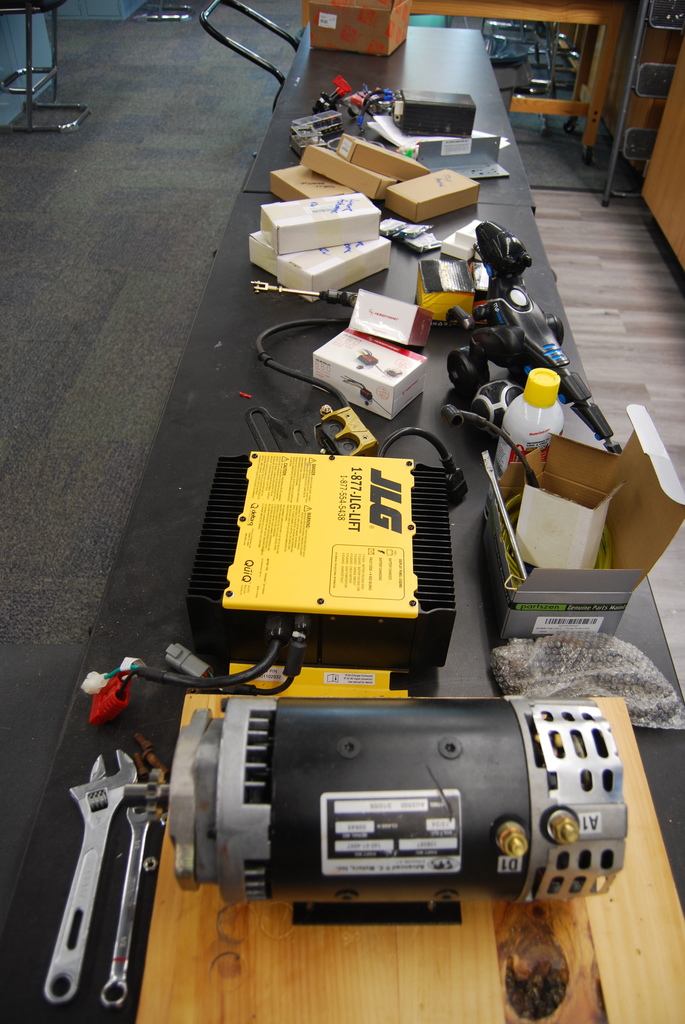 Parts all ready to go