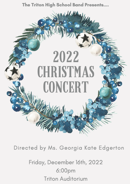 22 Band Christmas Concert Tonight
