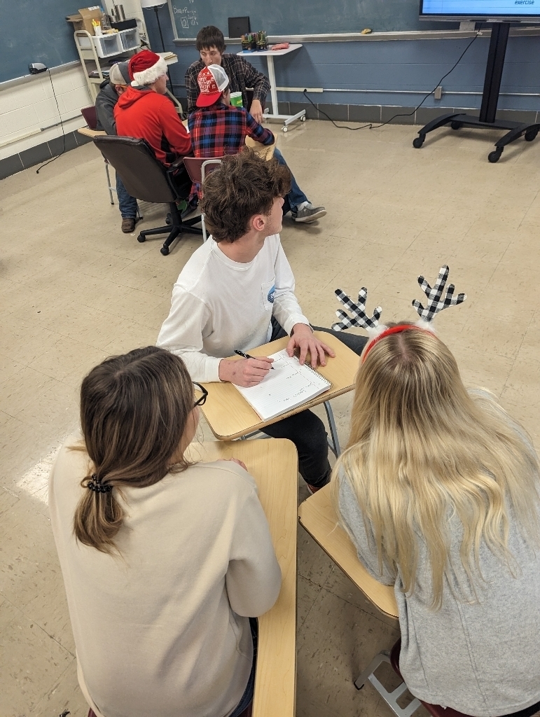 Scattergories with language arts seniors