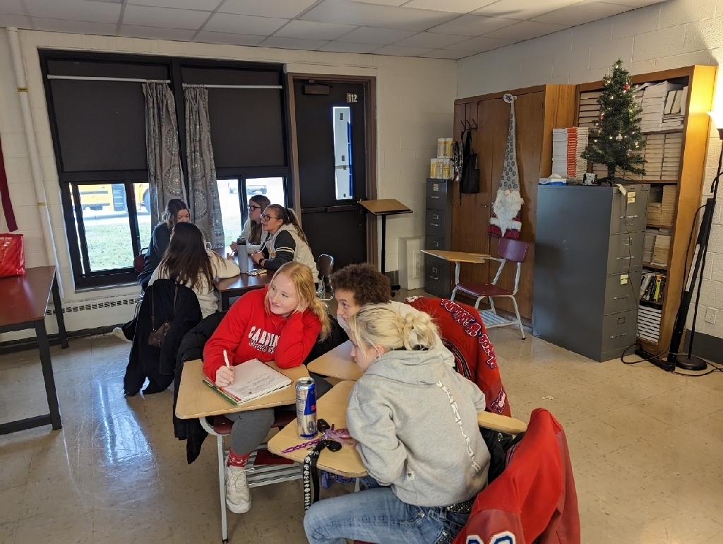 Scattergories with language arts seniors