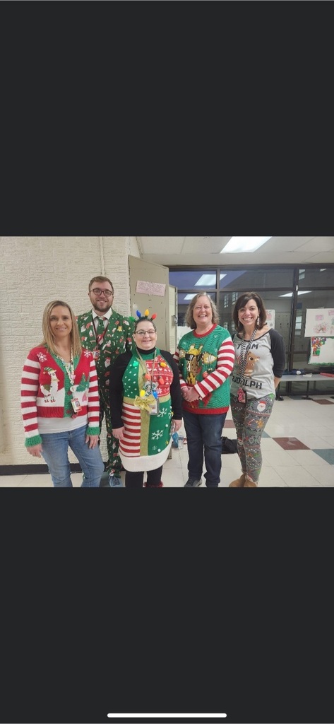 Merry Christmas from this 6th Grade Team of teachers. We hope everyone has a relaxing and enjoyable break.
