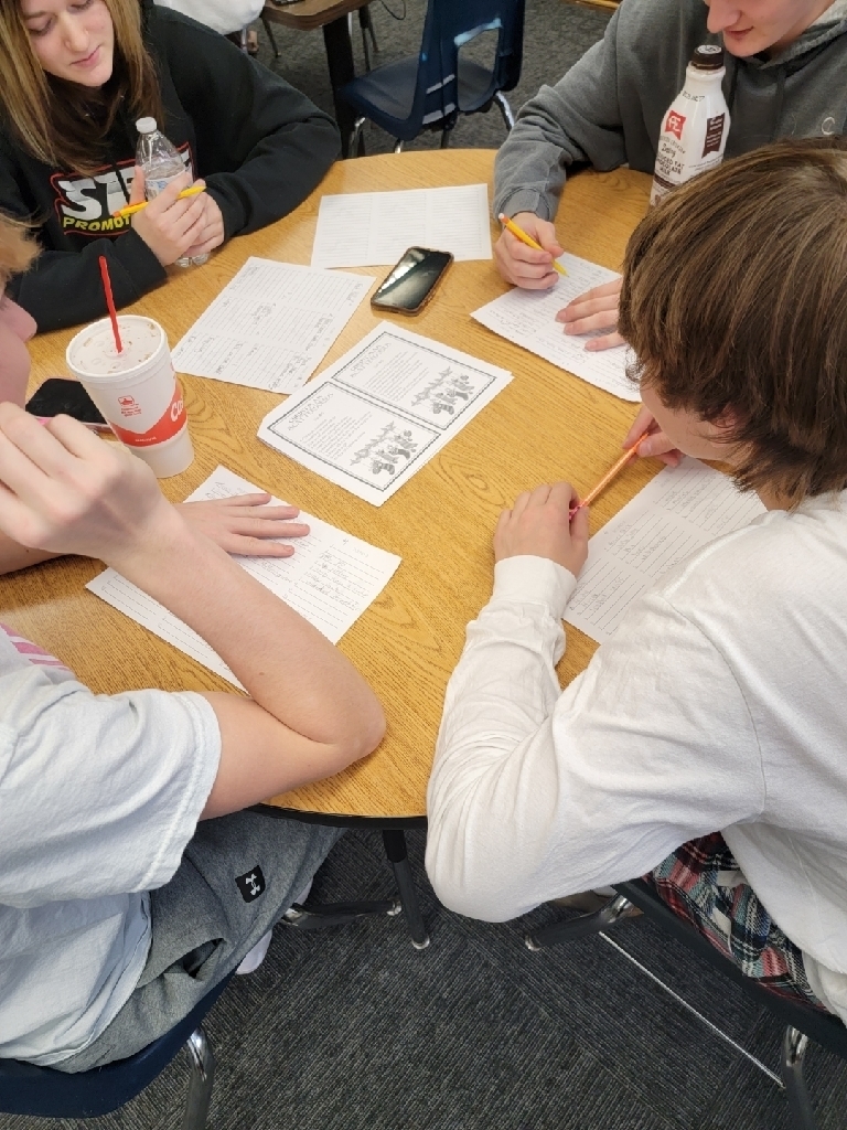 An intense game of Scattergories, which included 6 rounds, a championship, and a run-off. Congratulations to Austin Vaverka and Lauren Boyer in 2nd period, who tied for the win.