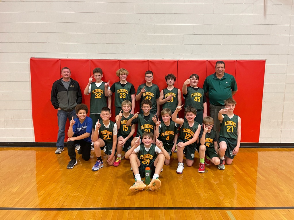 7th Grade Boys Basketball Team