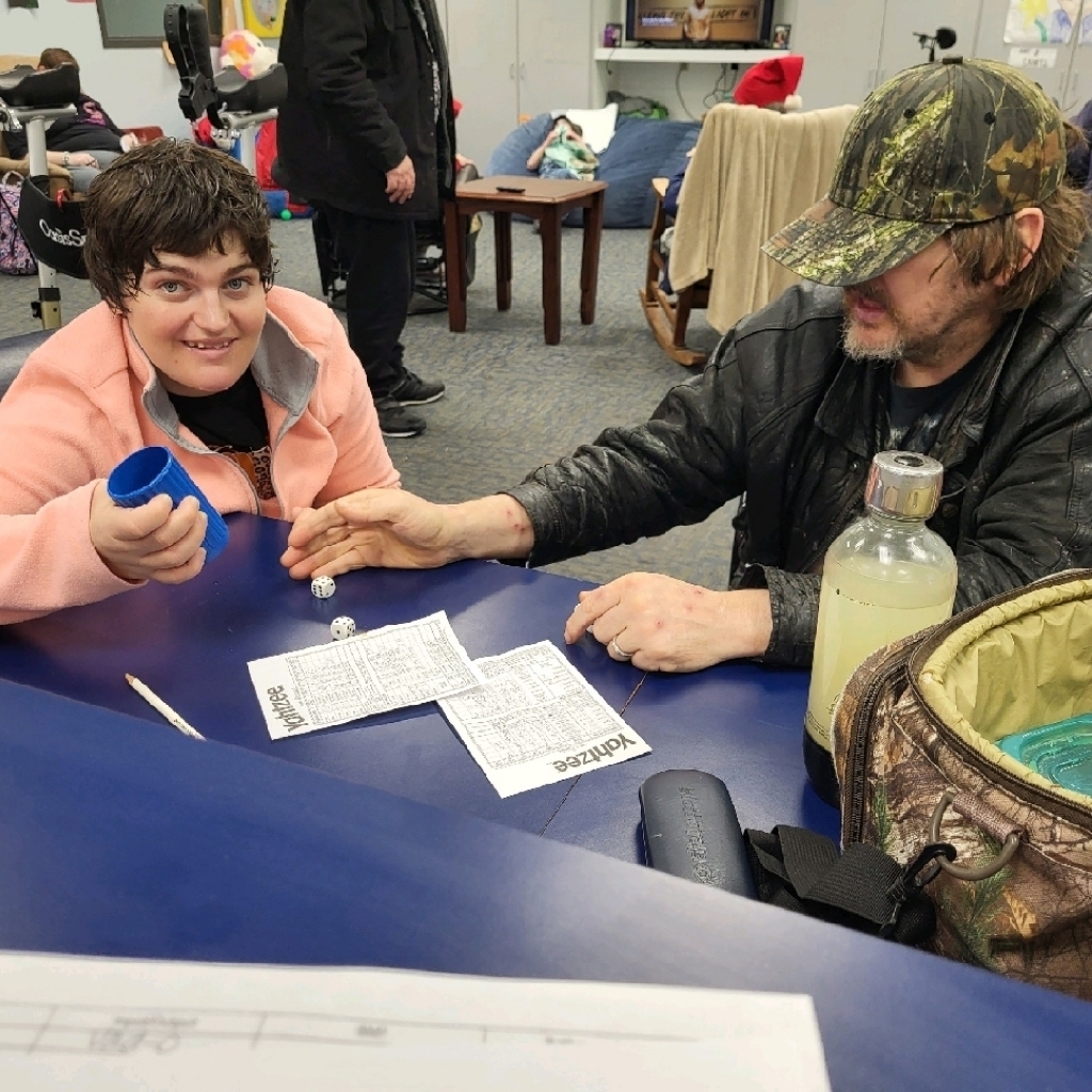 Playing yahtzee