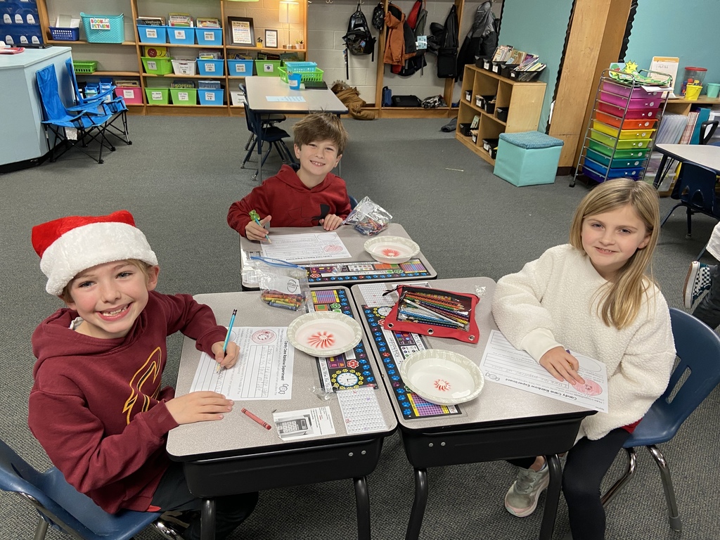 Peppermint experiment Mrs. Jackson's class