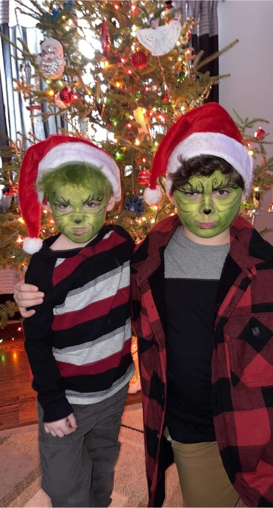 Merry Grinchmas from Jamas Hawkins and Wyatt Fuller!