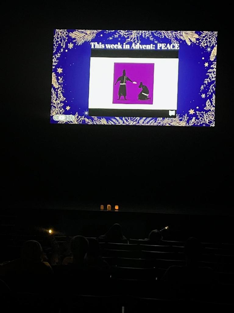 FCA huddle #AdventPeace