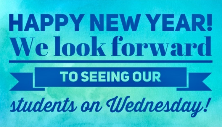 Students return Wednesday!