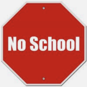 no school