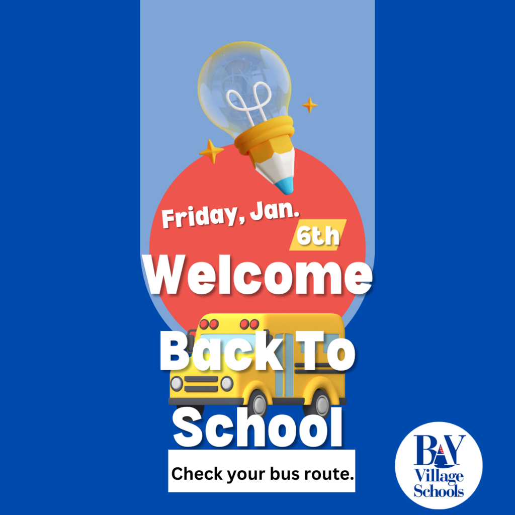 Welcome back to school January 2023