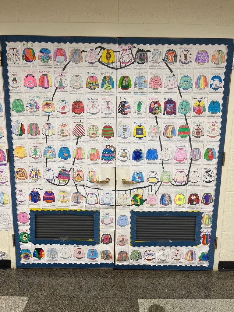 sweater bulletin board