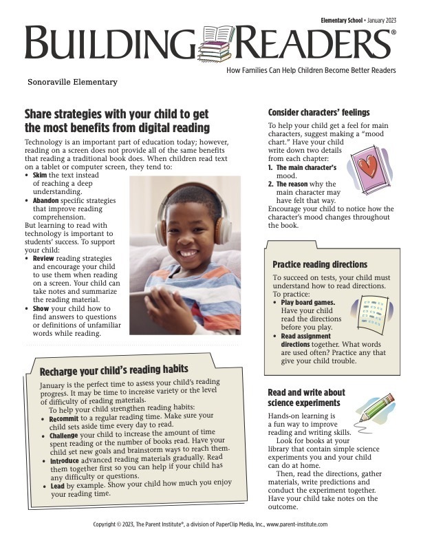 Building Readers Newsletter