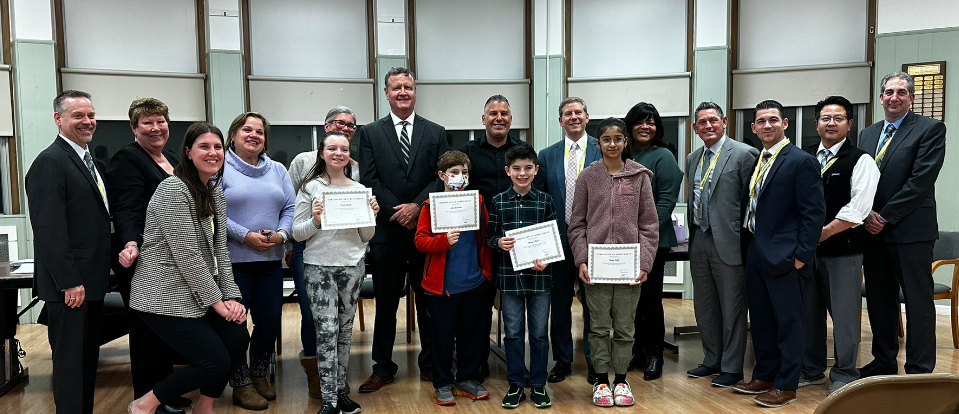 BOE recognizing AAUW winners