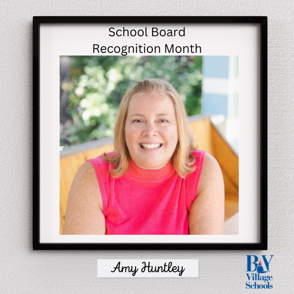 School Board Recognition Month, Amy Huntley