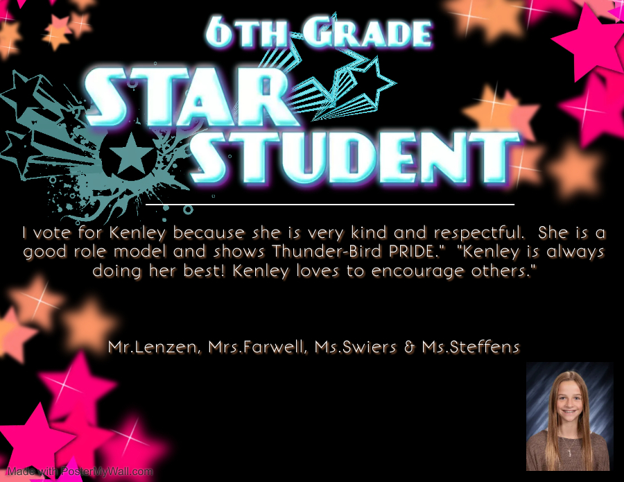 Student of the month