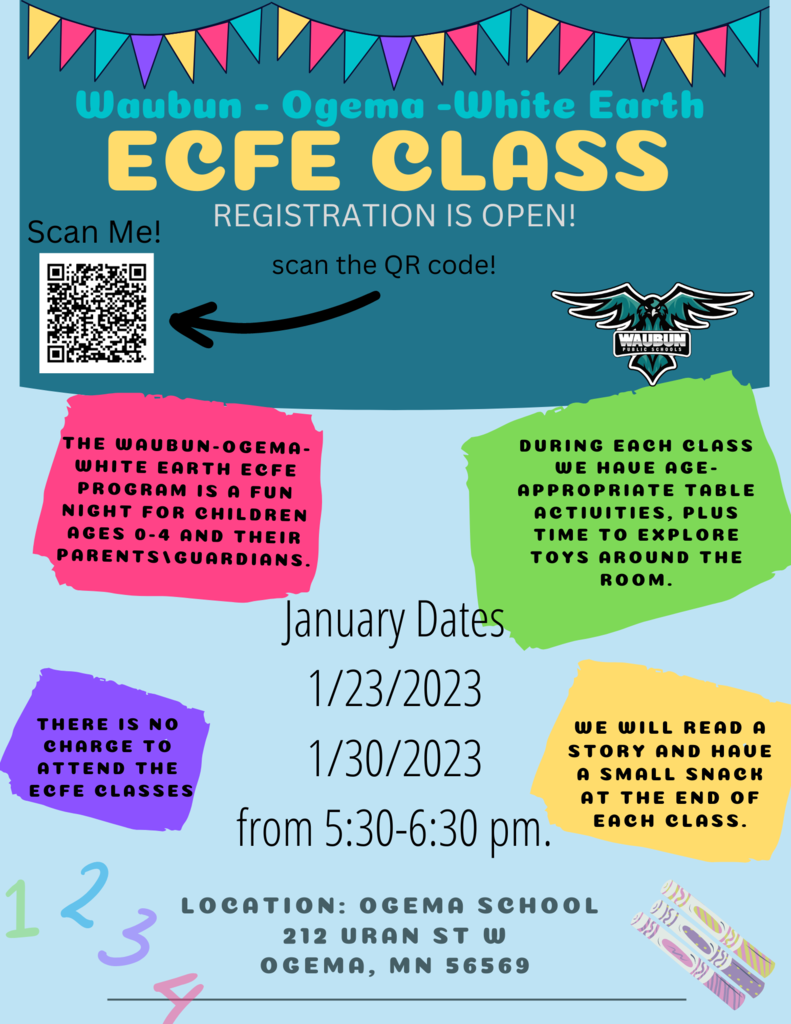 ECFE January Dates