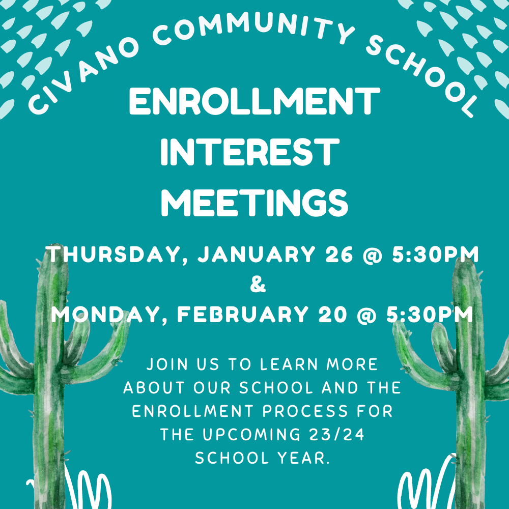 enrollment interest announcement