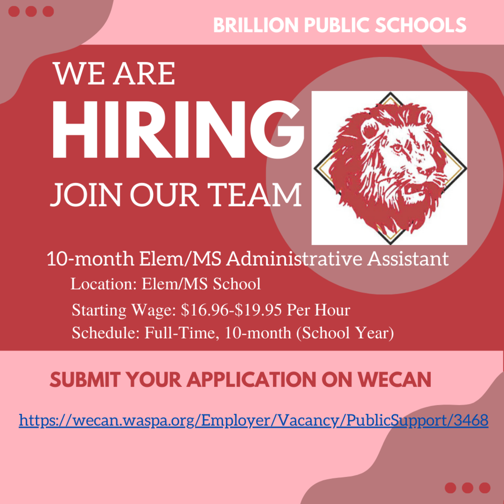 Elem/MS Admin Assistant