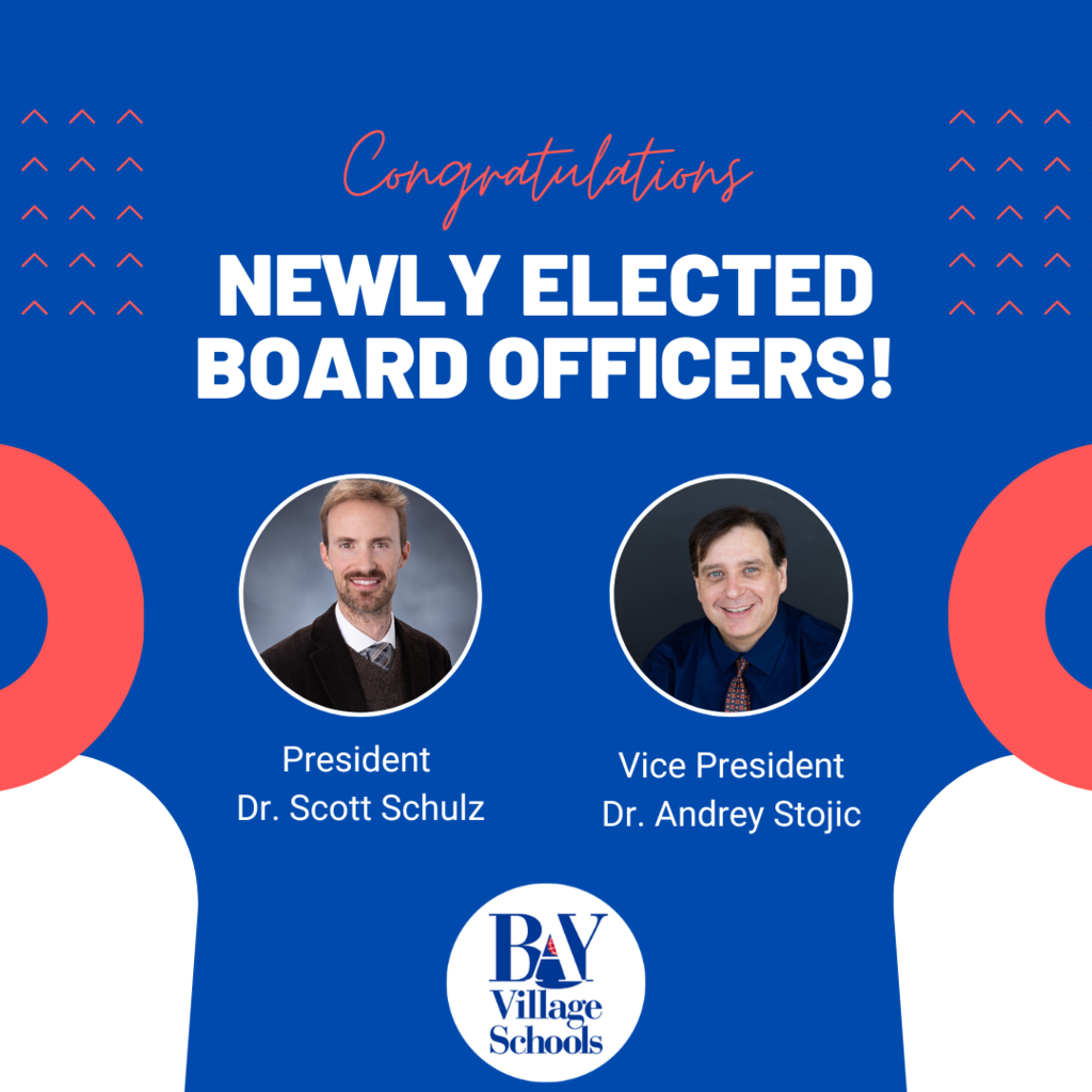 2023 Board Officers Schulz and Stojic