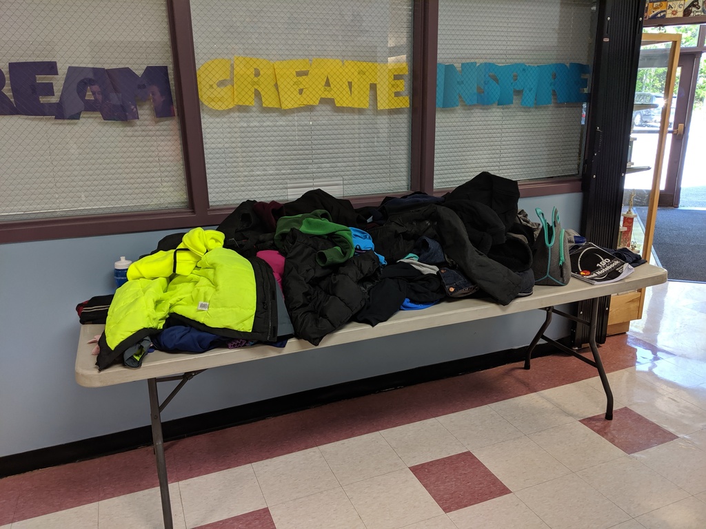 Lost and Found is piling up at school