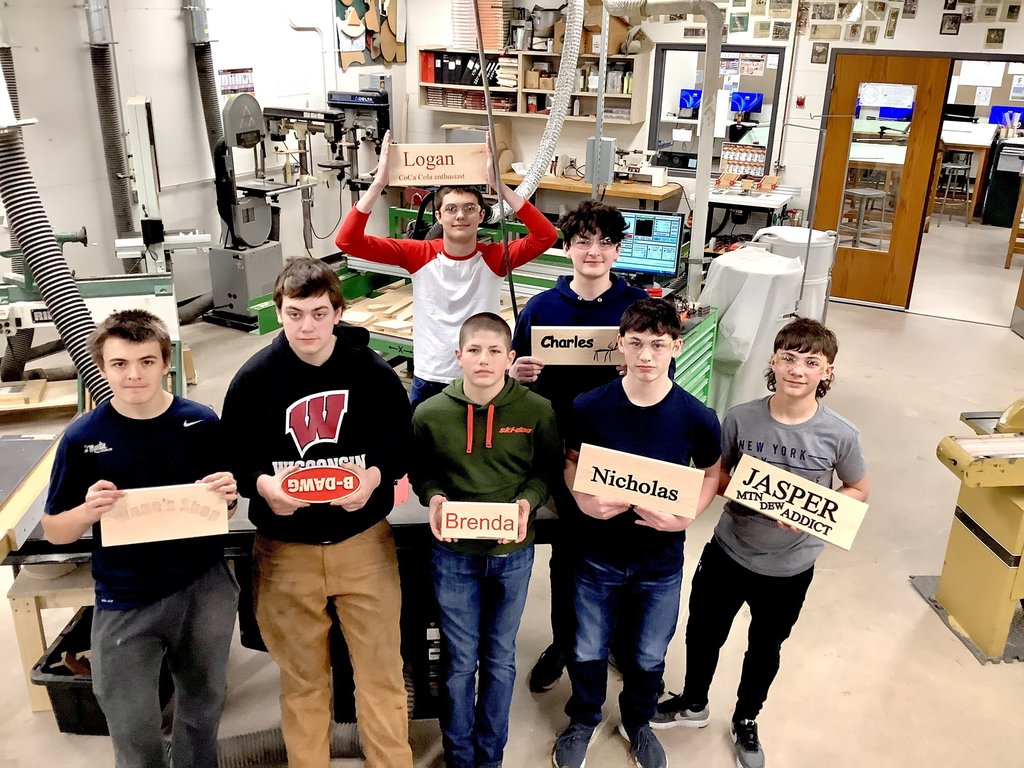 Florence Beginning Woods Students