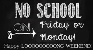 No School January 13 & 16