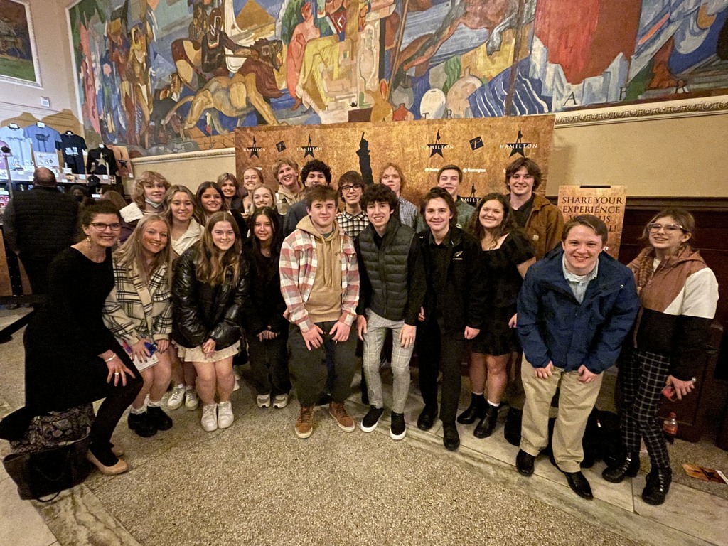 Bay High School students at Hamilton